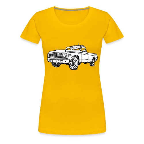 Old Chevy Pickup - Women's Premium T-Shirt