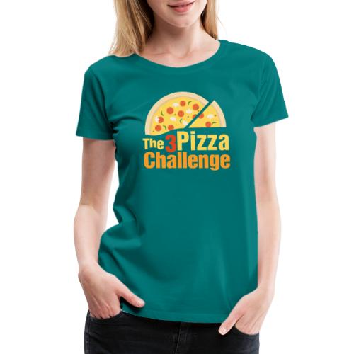 The 3 Pizza Challenge | Indiana Dunes - Women's Premium T-Shirt