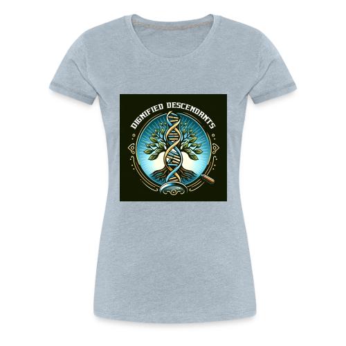 Dignified Descendants Logo copy - Women's Premium T-Shirt