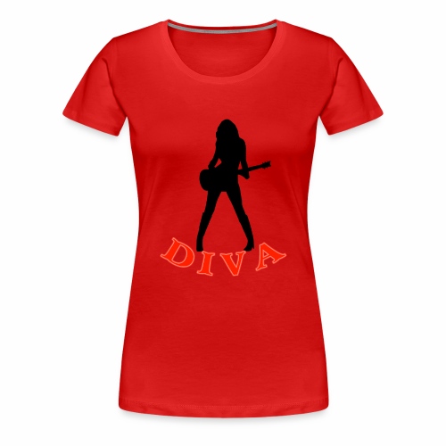 Rock Star Diva - Women's Premium T-Shirt