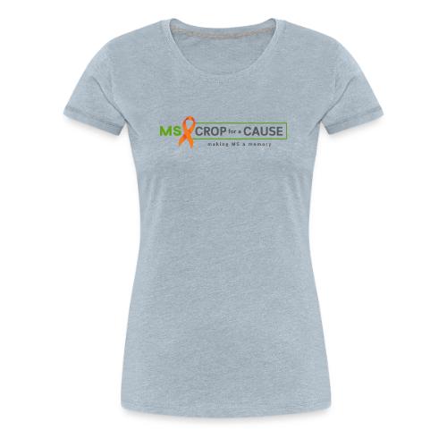 Horizontal Logo - Women's Premium T-Shirt