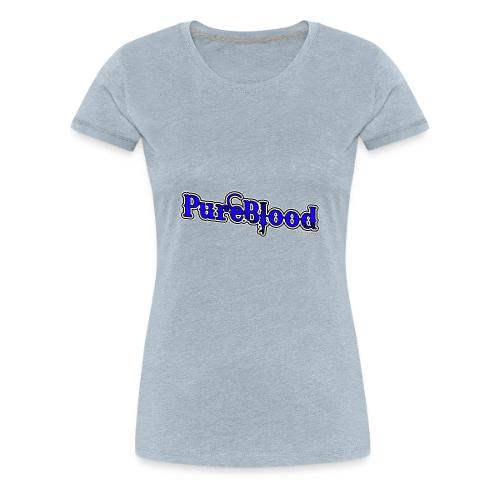 PureBlood Blue - Women's Premium T-Shirt