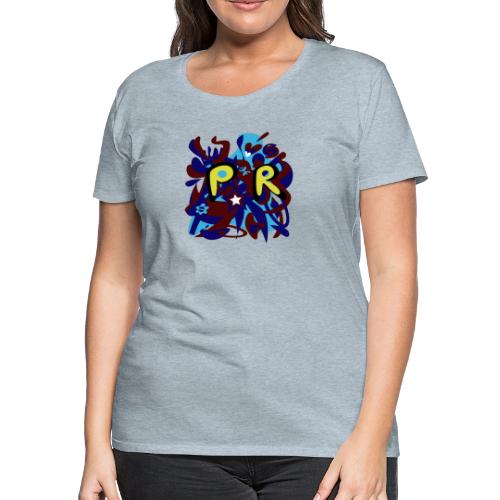 Puerto Rico is PR - Women's Premium T-Shirt
