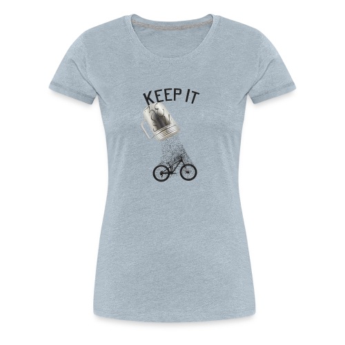 Keep It Zesty! Tie-Dye Tee - Women's Premium T-Shirt