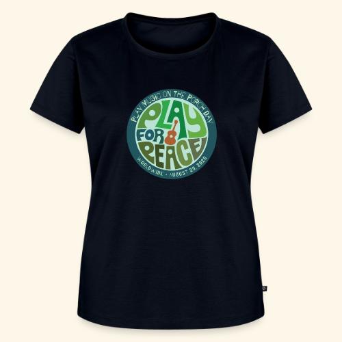 PLAY FOR PEACE GREEN - Women's Premium T-Shirt