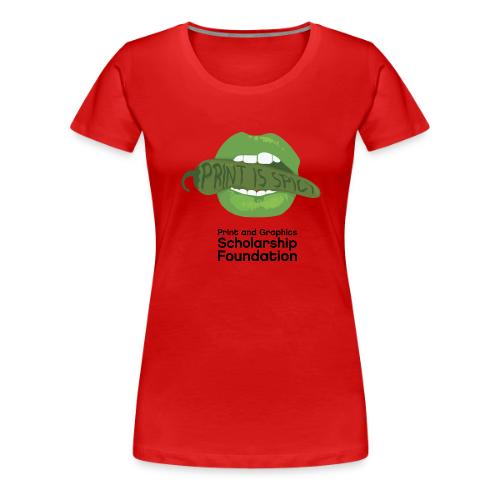 2024 T-Shirt Contest College Winner Print is Spicy - Women's Premium T-Shirt