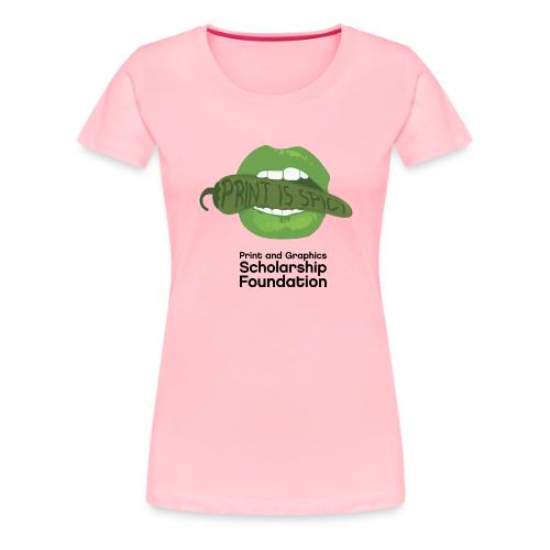 2024 T-Shirt Contest College Winner Print is Spicy - Women's Premium T-Shirt