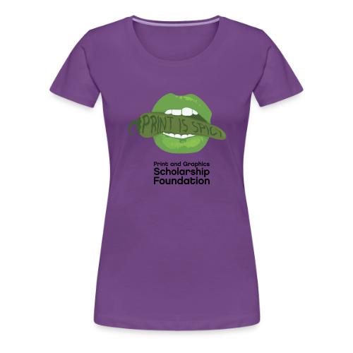 2024 T-Shirt Contest College Winner Print is Spicy - Women's Premium T-Shirt
