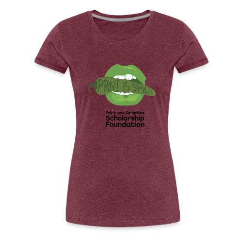2024 T-Shirt Contest College Winner Print is Spicy - Women's Premium T-Shirt
