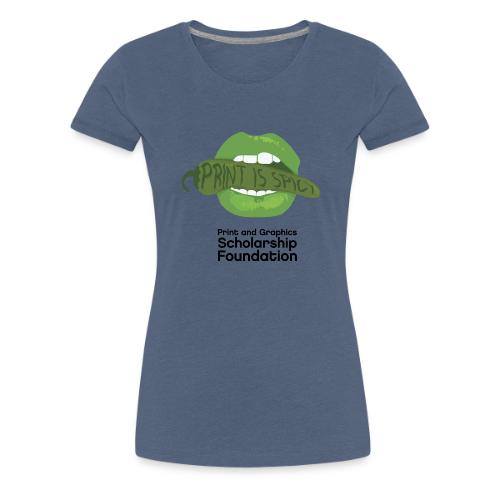 2024 T-Shirt Contest College Winner Print is Spicy - Women's Premium T-Shirt