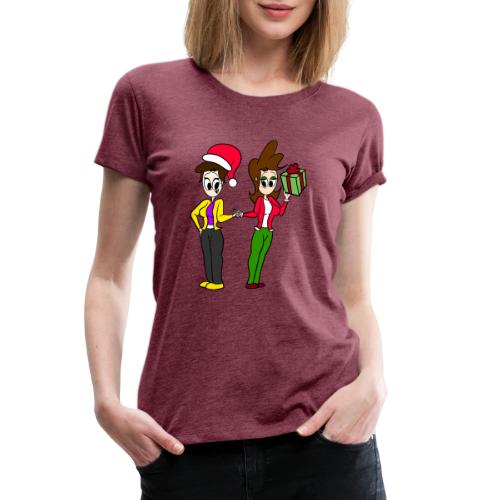 Coll and Dersy Holiday Duo - Women's Premium T-Shirt