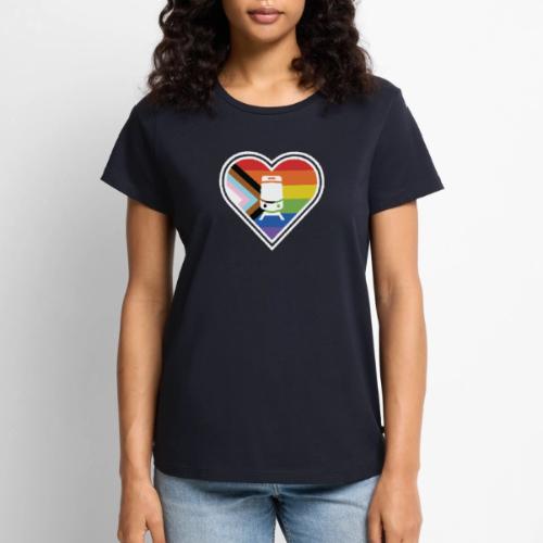 PrideKC StreetcarHeart 2023 - Women's Premium T-Shirt