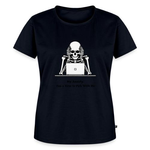 My Anxiety Has a Bone to Pick With Me T-Shirt - Women's Premium T-Shirt