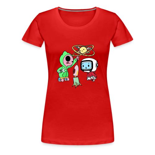 VRX Friends Spaceship - Women's Premium T-Shirt