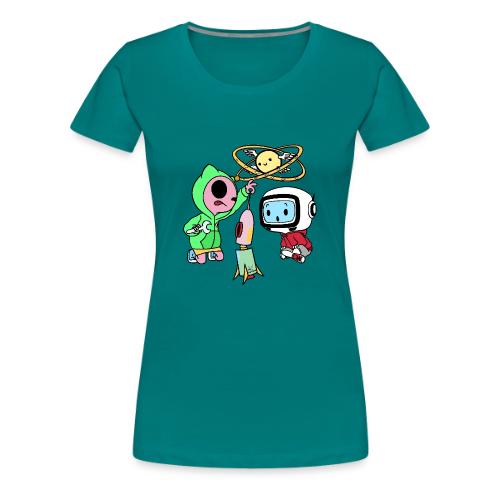 VRX Friends Spaceship - Women's Premium T-Shirt