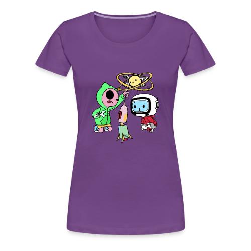 VRX Friends Spaceship - Women's Premium T-Shirt