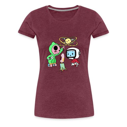 VRX Friends Spaceship - Women's Premium T-Shirt