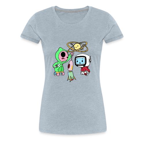 VRX Friends Spaceship - Women's Premium T-Shirt
