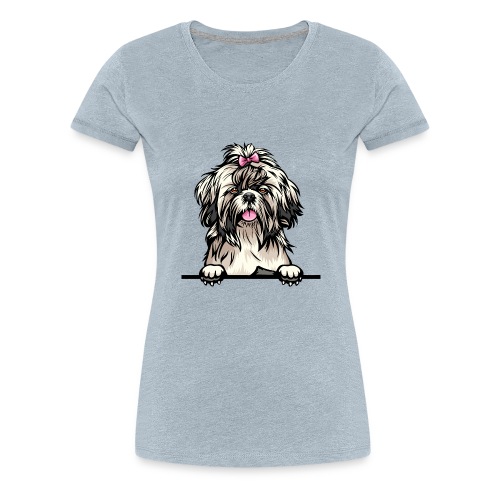 Animal Dog Shih Tzu - Women's Premium T-Shirt