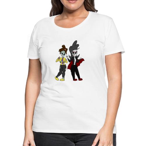 Vampire Coll and Zombie Dersy - Women's Premium T-Shirt