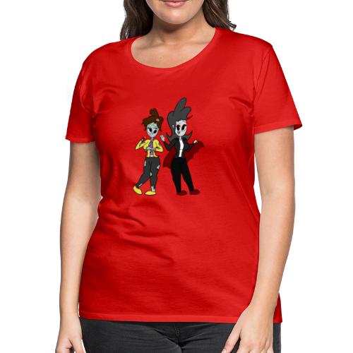 Vampire Coll and Zombie Dersy - Women's Premium T-Shirt