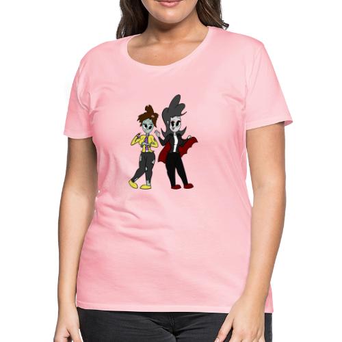 Vampire Coll and Zombie Dersy - Women's Premium T-Shirt