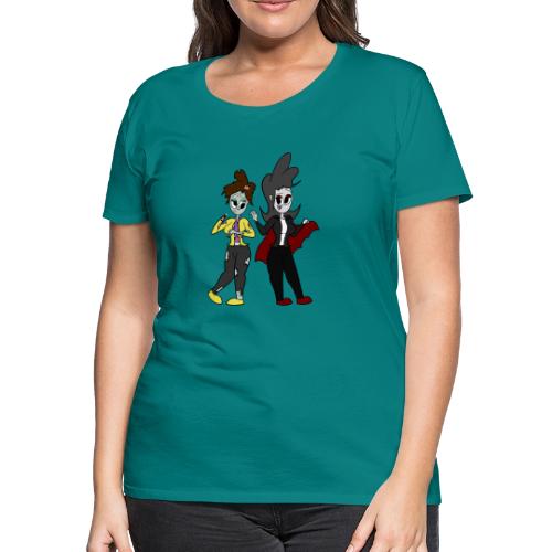 Vampire Coll and Zombie Dersy - Women's Premium T-Shirt