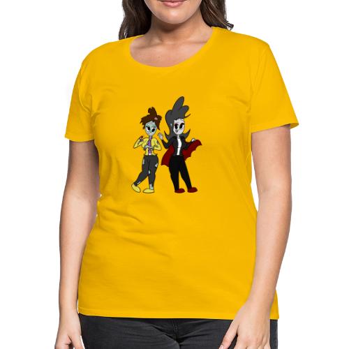 Vampire Coll and Zombie Dersy - Women's Premium T-Shirt