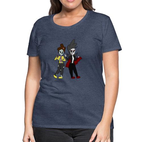 Vampire Coll and Zombie Dersy - Women's Premium T-Shirt