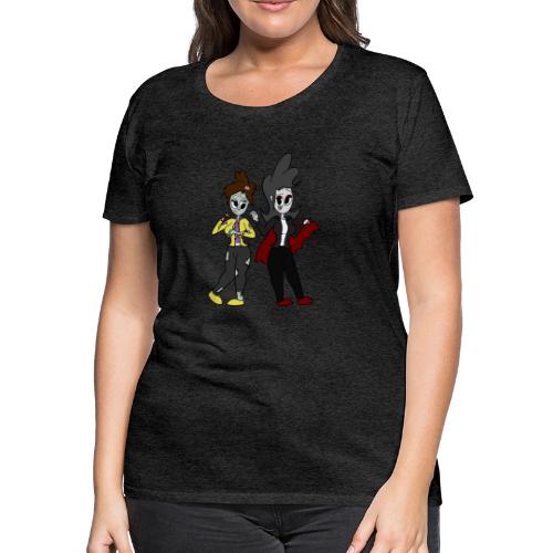 Vampire Coll and Zombie Dersy - Women's Premium T-Shirt