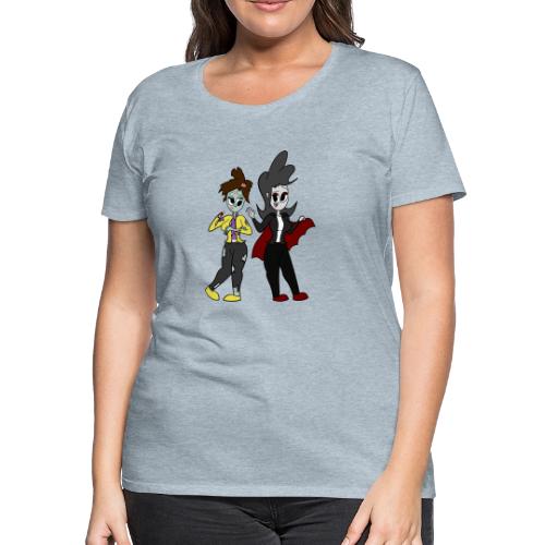 Vampire Coll and Zombie Dersy - Women's Premium T-Shirt