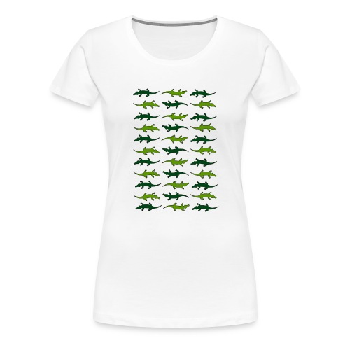 Crocs and gators - Women's Premium T-Shirt