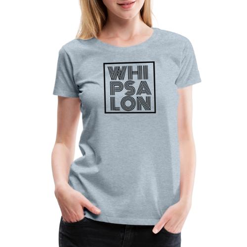 WHI/PSA/LON Monoton (Black) - Women's Premium T-Shirt