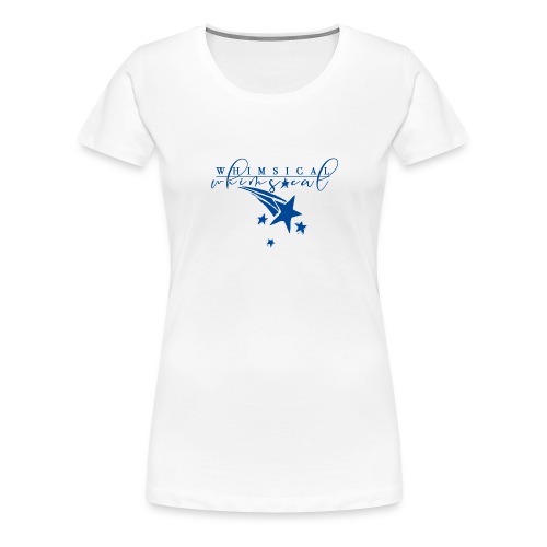 Whimsical - Shooting Star - Blue - Women's Premium T-Shirt