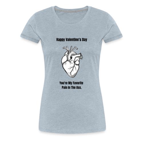 I'm Glad I Swiped Right T-Shirt | Funny Valentine - Women's Premium T-Shirt