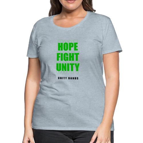 Hope Fight Unity - Women's Premium T-Shirt