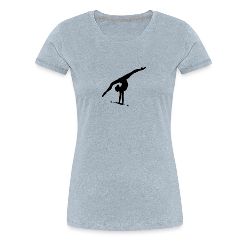 Gymnastic Bar Logo - Women's Premium T-Shirt