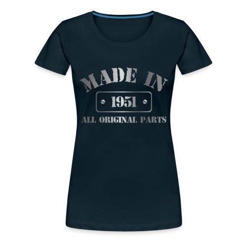 Made in 1951 - Women's Premium T-Shirt