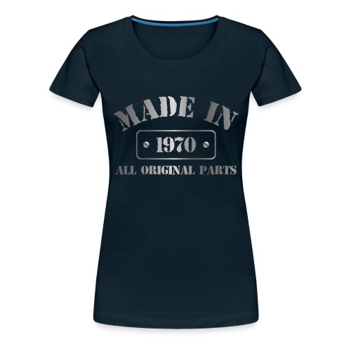 Made in 1970 - Women's Premium T-Shirt