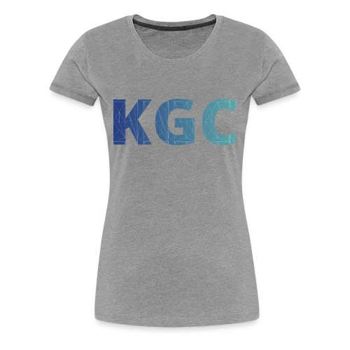 KGC Gradient Logo - Women's Premium T-Shirt