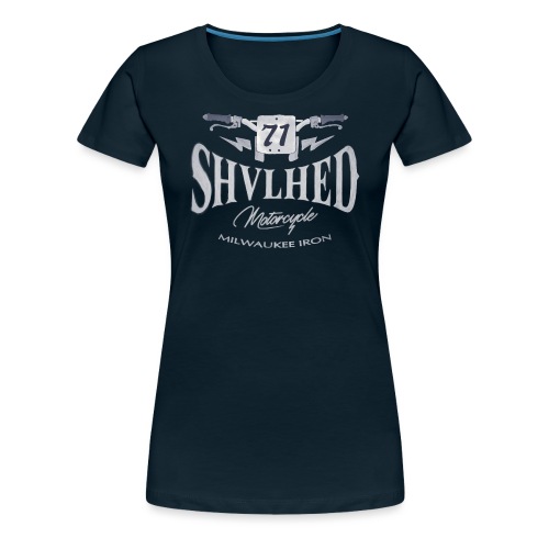 SHVLHED Motorcycle - Milwaukee Iron - Women's Premium T-Shirt