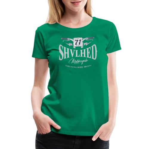SHVLHED Motorcycle - Milwaukee Iron - Women's Premium T-Shirt
