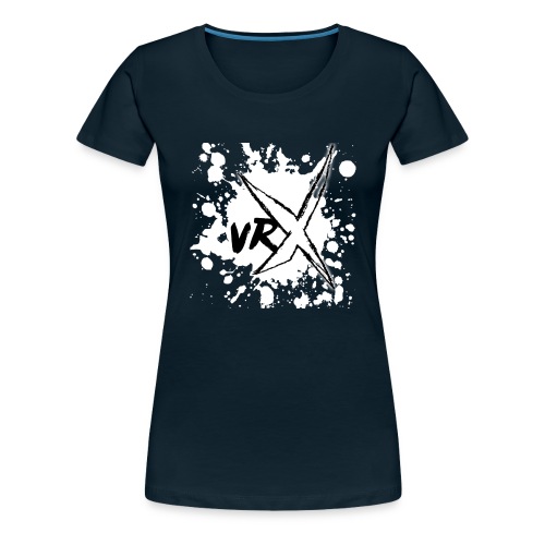VRX White Paint logo - Women's Premium T-Shirt