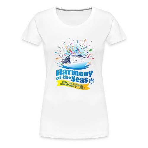 Harmony 2021 Group Cruise Logo - Women's Premium T-Shirt