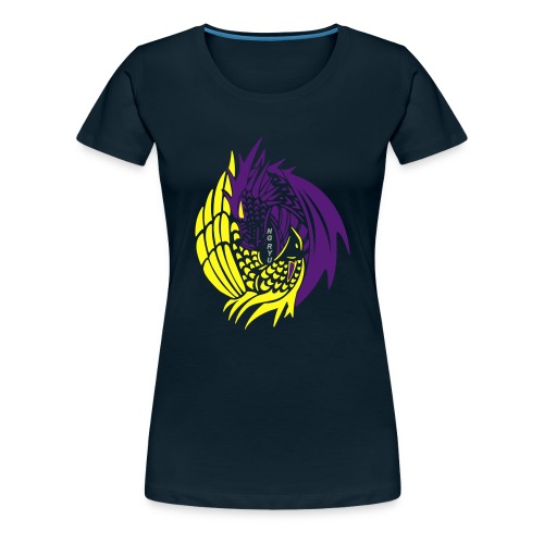 NG Ryu Club Emblem vector graphics - Women's Premium T-Shirt