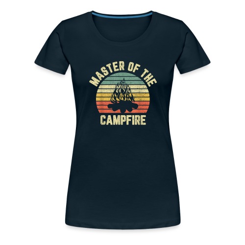 Camping Master of The Campfire 18 - Women's Premium T-Shirt