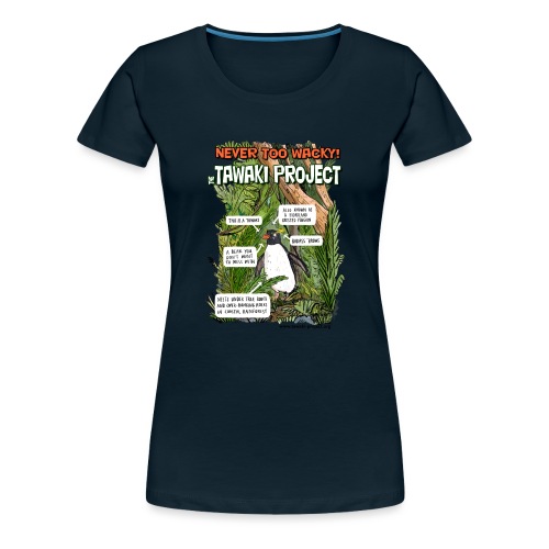Tawaki - Never Too Wacky! - Women's Premium T-Shirt