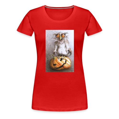 Vampire Owl - Women's Premium T-Shirt