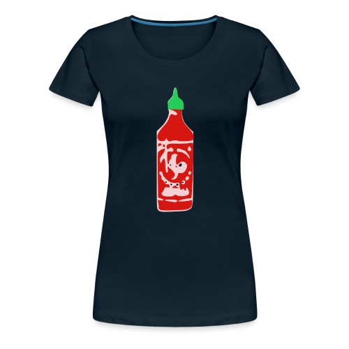 Hot Sauce Bottle - Women's Premium T-Shirt