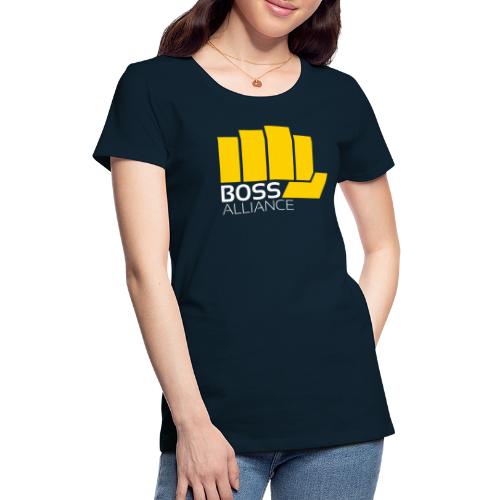 Gold fist, double sided - Women's Premium T-Shirt